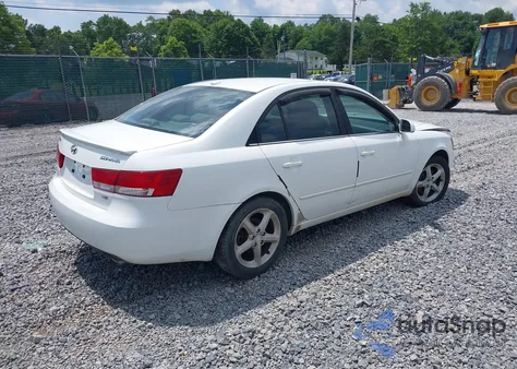 2008 Hyundai Sonata Limited V6/Se V6 z USA, uszkodzony, nr VIN 5NPEU46F88H389837